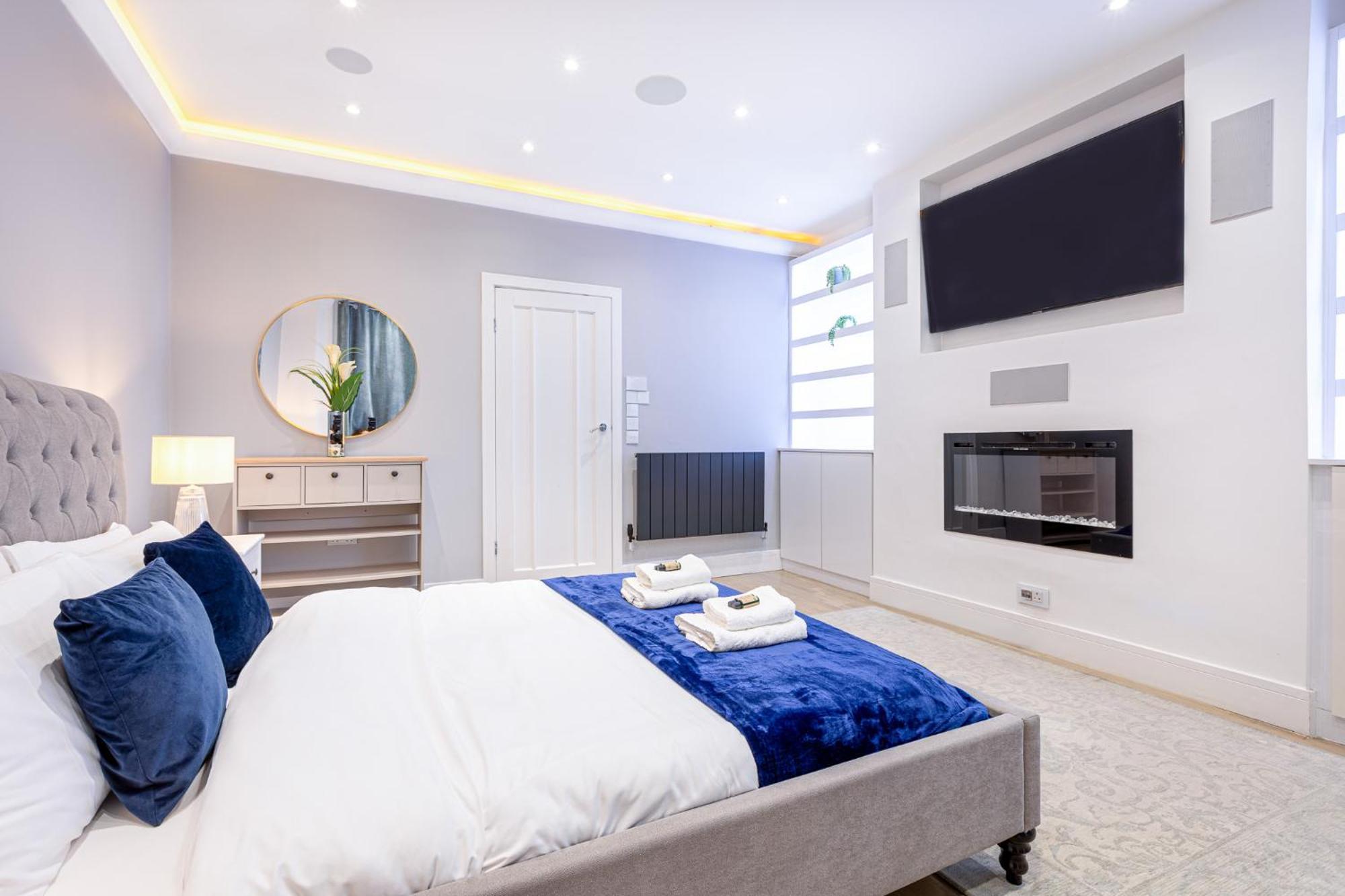 Modern 4 Bdr 3 Bth Apt Minutes From Edgware Road 런던 외부 사진